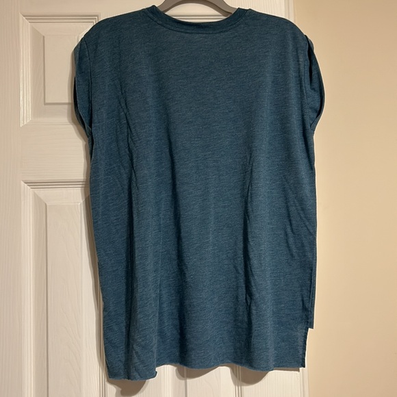 David Peck Stevie Custom Shirt Mother‎ of the Bride M. O. B. Blue Medium - Picture 7 of 9